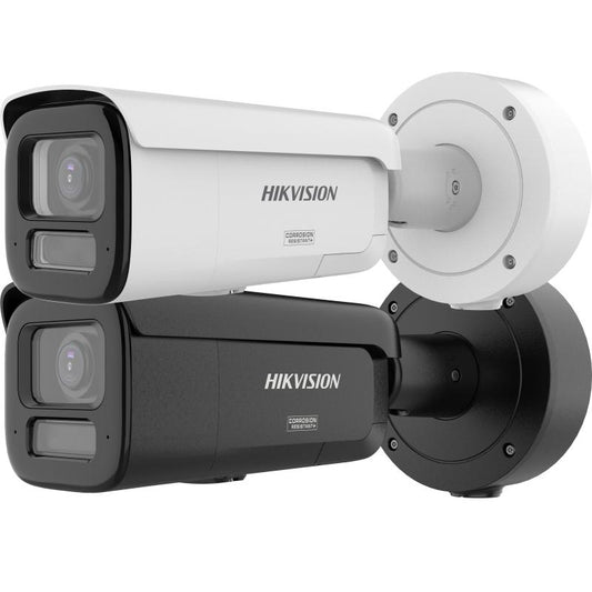 Hikvision DS-2CD3687G3-LIZSU(Y)/SL, 8MP Dual Illumination Strobe Light and Audible Warning Motorized Varifocal Bullet Network Camera, 2.7-13.5mm