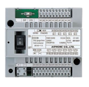 Aiphone GT Series 2-Wire Intercom Video Bus Controller Grey Apartment Plastic 24VDC