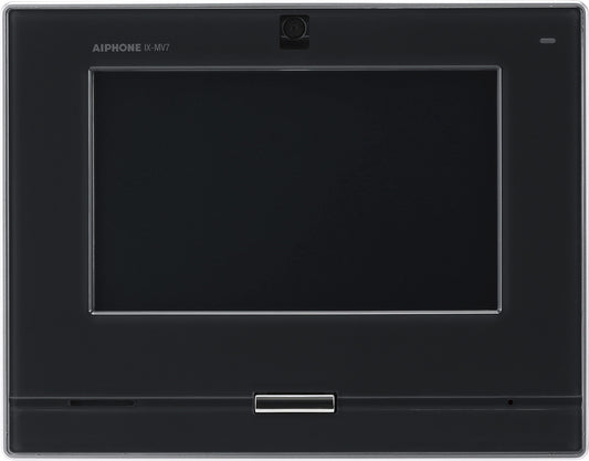 Aiphone IX Series 2 IP Intercom Monitor 7" Touchscreen Display H.254 Up to 128GB Micro SD Card 48V PoE