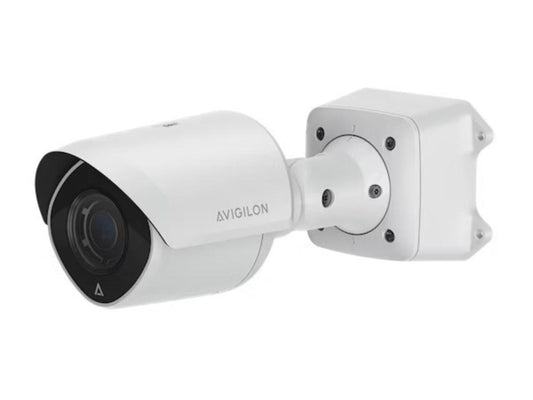 Avigilon 8.0C-H6SL-BO1-IR H6SL, 8MP Outdoor Bullet IP Camera, 4.4-9.3mm 2x Varifocal Motorised Lens, Vandal Resistant, True WDR, IR LEDs, AI-Metadata