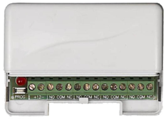 Secor RRR01 Activor RF 4-Relay Output Receiver to connect to load to trigger, 12VDC | DFM-RRR01 | CCTVMASTERS.COM.AU