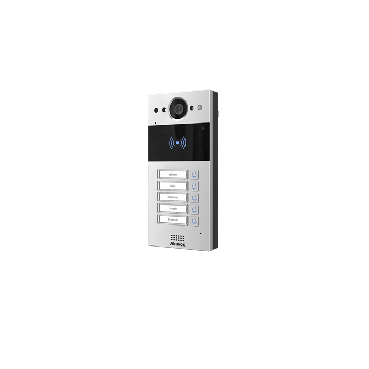 Akuvox R20BX5 SIP Intercom with 5 Buttons | R20BX5 | CCTVMASTERS.COM.AU
