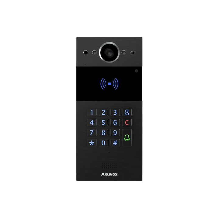 Akuvox R20K Keypad IP Video Door Phone | R20K Black | CCTVMASTERS.COM.AU