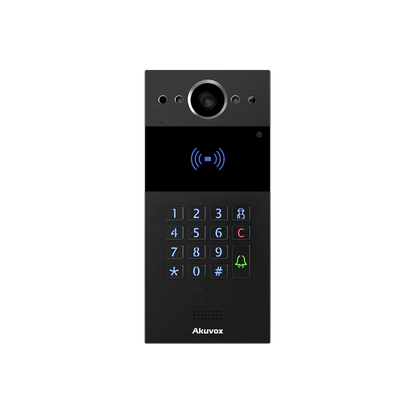 Akuvox R20K Keypad IP Video Door Phone | R20K Black | CCTVMASTERS.COM.AU