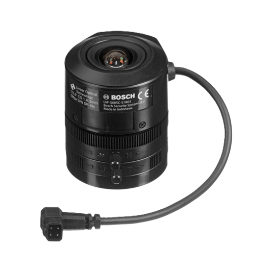 Bosch LVF-5005C-1803, 5MP CS Mount Lens, DC-Iris, IR Corrected, 1.8-3mm