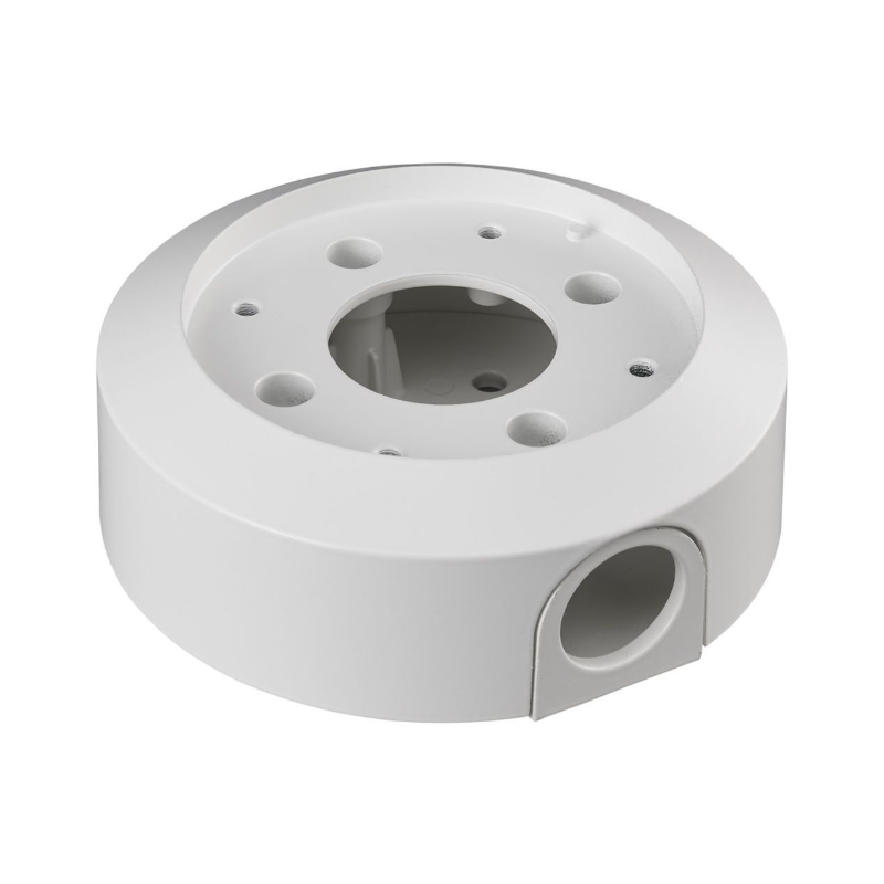 Bosch surface mount junction box for wall or pipe mounting installations.