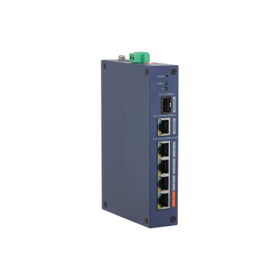 Dahua cloud managed PoE industrial PoE switch DH-CHS4106-4ET-60