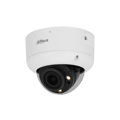 Dahua DH-IPC-HDBW5449R1-ZE-LED, 4MP Full-color Vari-focal Warm LED Dome WizMind Network Camera