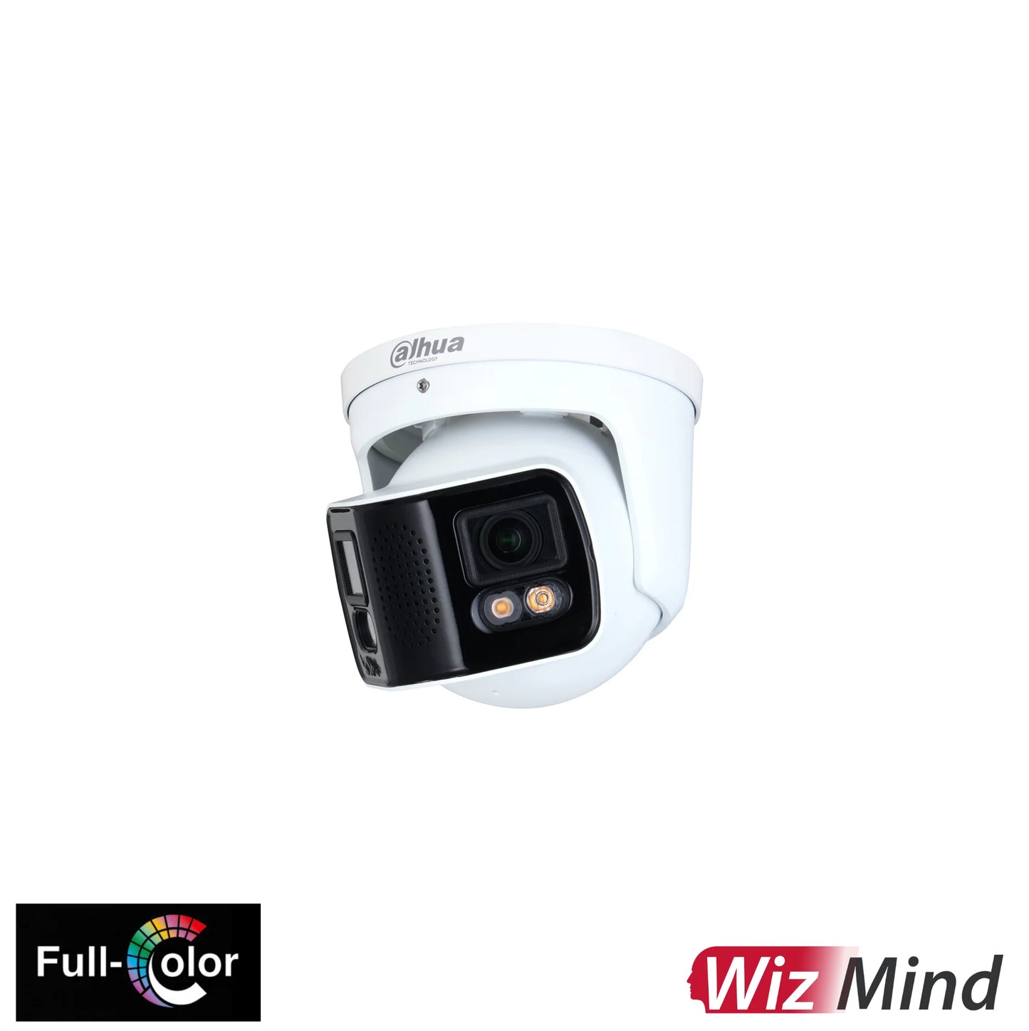 Dahua Full-Color 180° Wide Angle 8MP Splicing WizMind Network Turret Camera