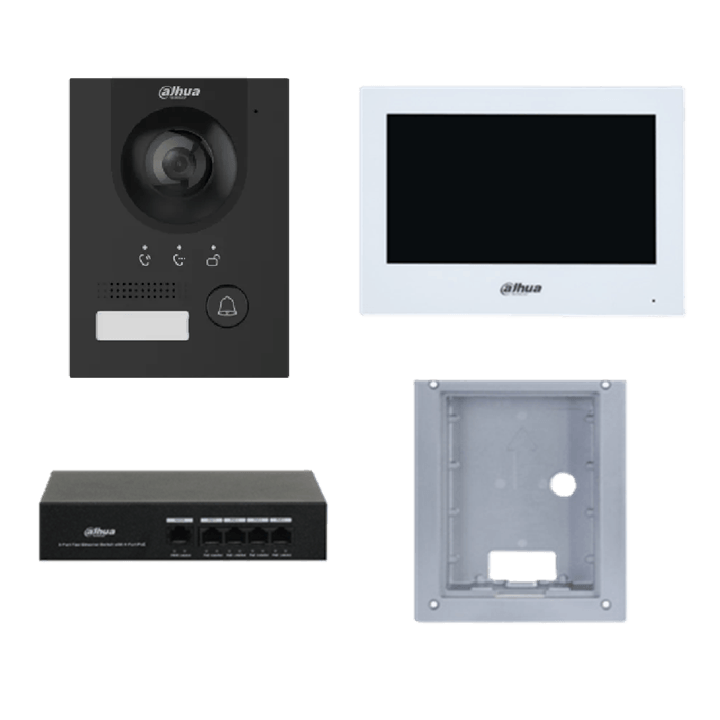 Dahua Intercom KTP01L-AUS, Dahua IP Intercom Villa Kit | DHI-KTP01L-F-B-VTO-AUS | CCTVMASTERS.COM.AU