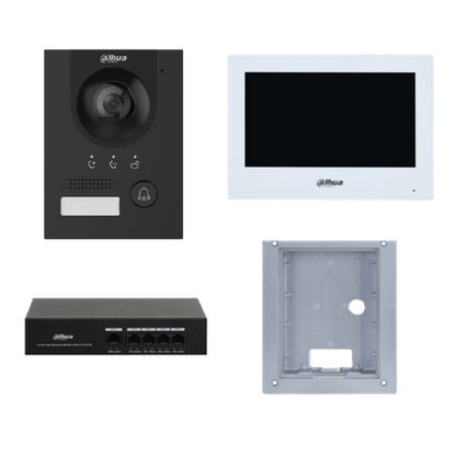 Dahua Intercom KTP01L-AUS, Dahua IP Intercom Villa Kit | DHI-KTP01L-F-B-VTO-AUS | CCTVMASTERS.COM.AU