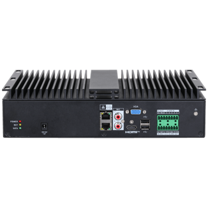 Dahua DHI-NVR4104-WT, 4CH 1HDD WizMind Industrial Network Video Recorder Back | CCTVMASTERS.COM.AU