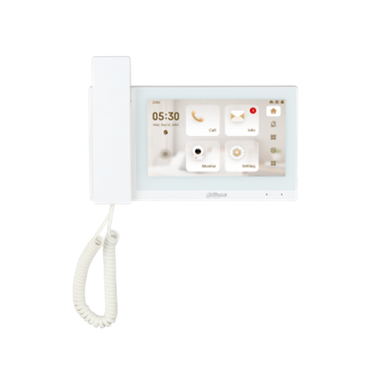 Dahua VTH5421Ex-WP-H-S2, IP & Wi-Fi Indoor Monitor with Handset