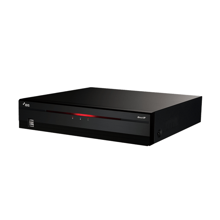 IDIS 8ch NVR, DR-2508P-A, 8 PoE, 100W, 2 SATA, 1 ESATA, NDAA