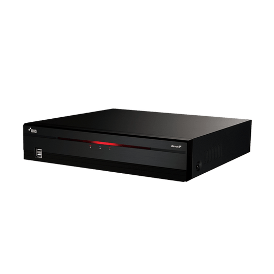IDIS 8ch NVR, DR-2508P-A, 8 PoE, 100W, 2 SATA, 1 ESATA, NDAA
