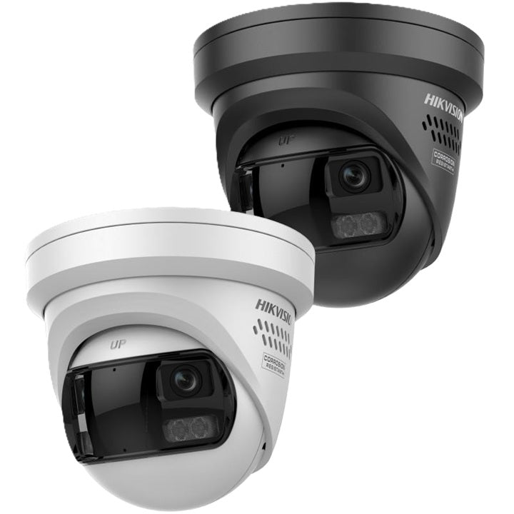 Hikvision DS-2CD2387G3P-LIS2UY/SL, 8MP Panoramic ColorVu 180° Fixed Turret Network Camera