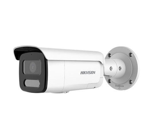 Hikvision DS-2CD2T47G2-LSU/SL 4MP Outdoor ColorVu Bullet Camera, 120db WDR, 30m White LED