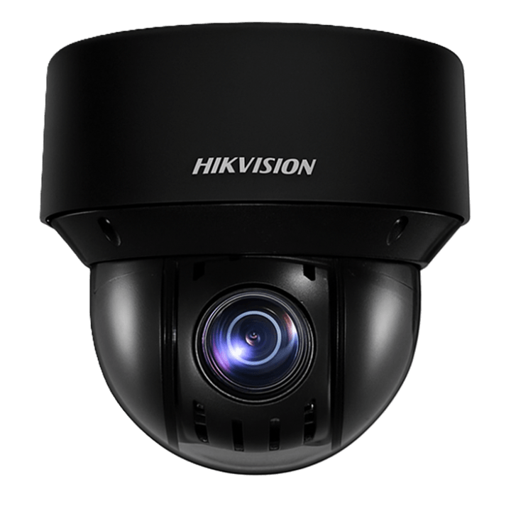 Hikvision 4MP Outdoor PTZ Camera, 25x Zoom, H.265, IR, WDR, IP66, PoE+, Black