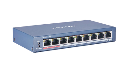Hikvision 8 Port Fast Ethernet Unmanaged POE Switch