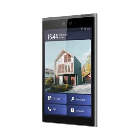 Hikvision DS-KD9633-WBE6 Face Recognition Door Station, 10.1-inch Touchscreen, 2MP Dual Camera, Android System