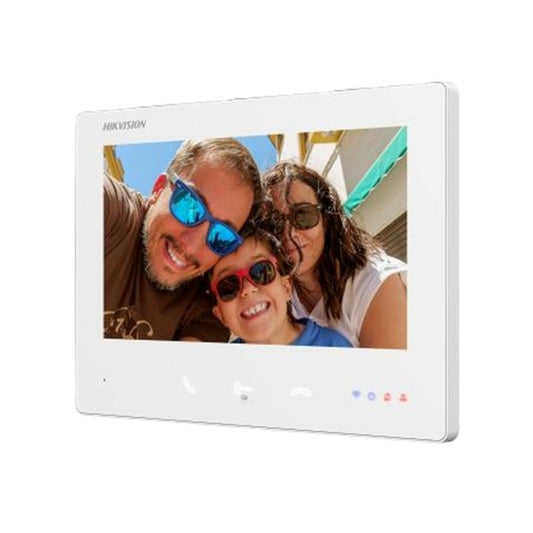 Hikvision DS-KH7300EY-WTE2 2-Wire Indoor Station with 7-inch Touchscreen, Wi-Fi
