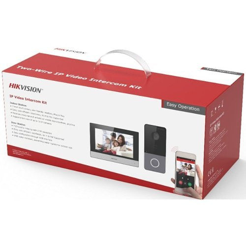 Hikvision Smartphone Wifi Intercom Kit, DS-KIS603-P, PoE Supported