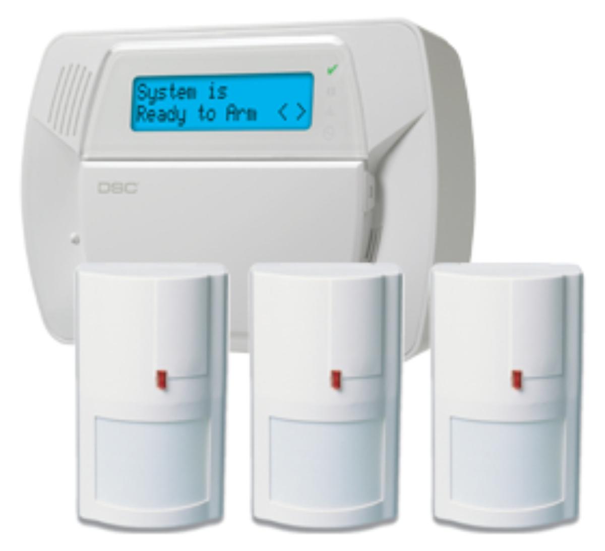 DSC Impassa SCW9055-433 Self-Contained 2-Way Wireless Security System with Wireless: 3xPIR Kit