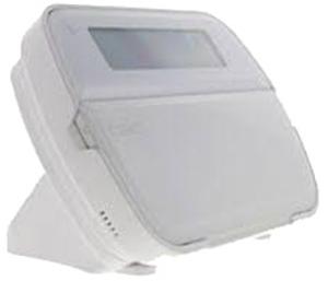 DSC WT5500 Wireless 2-Way Wire-Free LCD Keypad with 2x16 Full Message Display, Desk Stand Mount and Power Supply Adapter