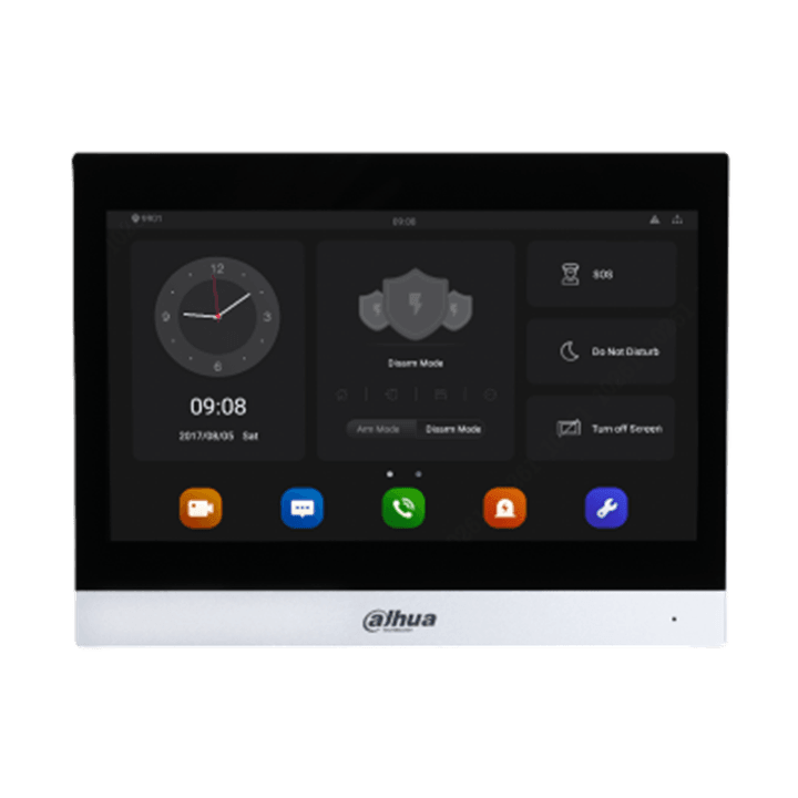 Dahua DHI-VTH8A41KMS-W 10-Inch Android IP Wi-Fi Touchscreen Video Intercom Monitor | DHI-VTH8A41KMS-W | CCTVMASTERS.COM.AU
