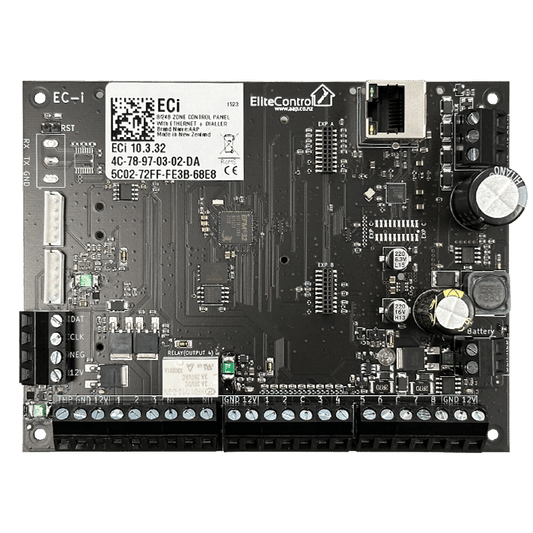 AAP ECI 8 Zone PCB Only, Ethernet Fitted Resistors and Bat L