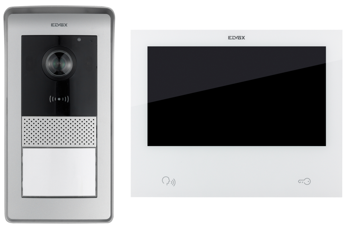 ELVOX K40980 Door Entry Video Intercom Kit - 7inch Touch Screen Wi-Fi 2-Wire System