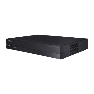 Hanwha Wisenet 4ch Pentabrid Recorder, AHD/TVI/CVI/CVBS/IP, H.265, 1x SATA, No HDD