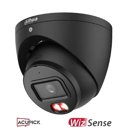Dahua DH-IPC-HDW3867EM-S-IL-ANZ, 8MP Camera, WizSense, Warm Light, IR | DH-IPC-HDW3867EM-S-IL-ANZ-BLK | CCTVMASTERS.COM.AU