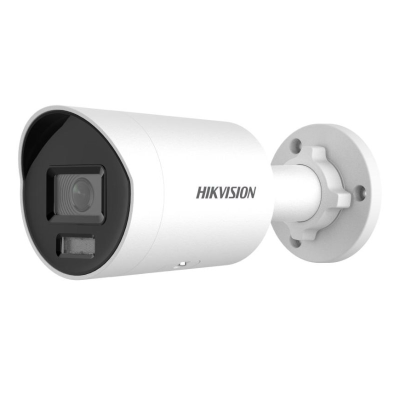 Hikvision Camera, DS-2CD2067H2,6MP Outdoor ColorVu Mini Bullet Camera, Hybrid Light, WDR, Mic, 2.8mm