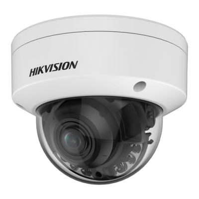 Hikvision DS-2CD2767HTZS, 6MP Outdoor ColorVu Motorised VF Dome Camera, Hybrid Light, WDR, 2.8-12mm