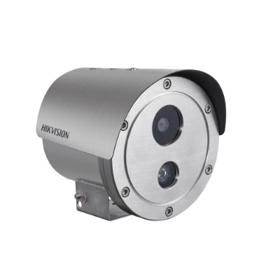 Hikvision 4MP Explosion Proof Bullet Camera, 120dB WDR, 30m IR, IK10, 4mm