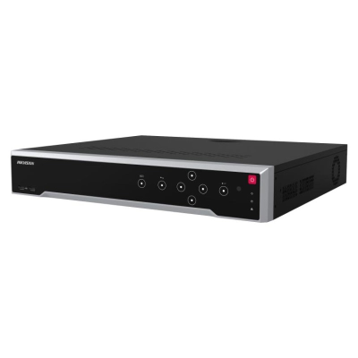 Hikvision 32ch M-Series 16 PoE NVR, 320Mbps, 8K, 4 Bay, 1.5RU, 4TB