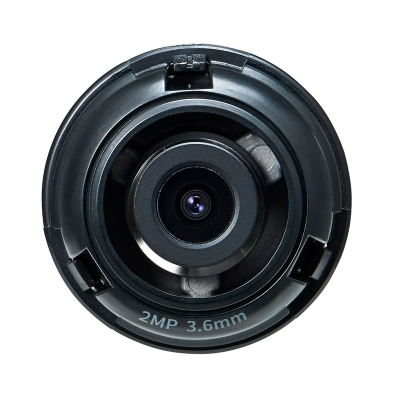 Hanwha Wisenet 1/2.8" Fixed Focal Megapixel Lens to suit PNM-9000VQ, F2.0 | HN-SLA-2M3600Q | CCTVMASTERS.COM.AU