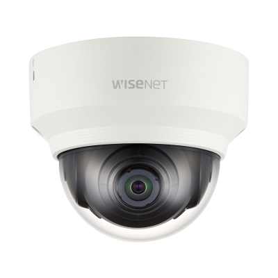 Hanwha Wisenet 2MP Indoor Dome Camera, H.265, 60fps, 150dB WDR, 2.4mm