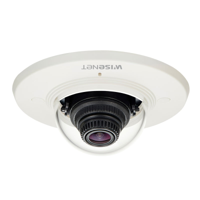 Hanwha Wisenet 2MP Indoor Dome Camera, H.265, 60fps, 150dB WDR, 2.8mm