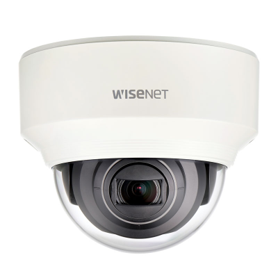 Hanwha Wisenet 2MP Indoor Dome Camera, H.265, 60fps, 150dB WDR, 2.8-12mm