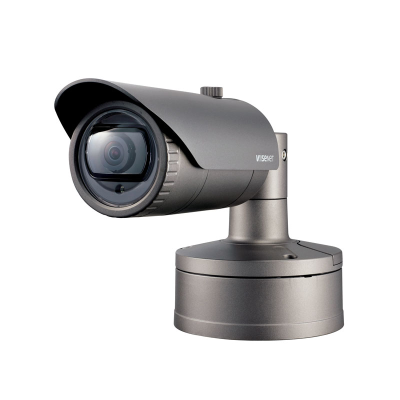 Hanwha Wisenet 2MP Outdoor Bullet Camera, H.265, 60fps, WDR, 20m IR, 2.4mm