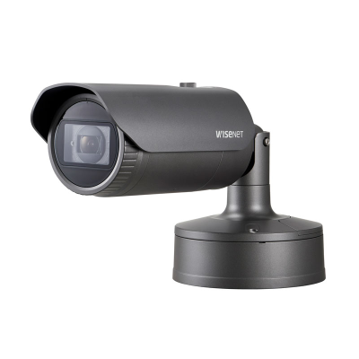 Hanwha Wisenet 2MP Outdoor Bullet Camera, H.265, 60fps, 150dB WDR, 50m IR, 2.8-12mm