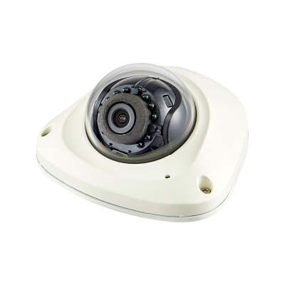 Hanwha Wisenet 2MP Outdoor Dome Camera, H.265, 60fps, WDR, 15m IR, 3.6mm