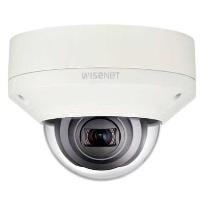 Hanwha Wisenet 2MP Outdoor Mini Dome Camera, H.265, 60fps, WDR, 2.8 - 12mm