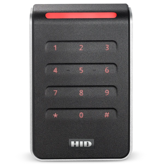 HID Signo 40K Keypad and Reader, Black Multiformat, 12VDC