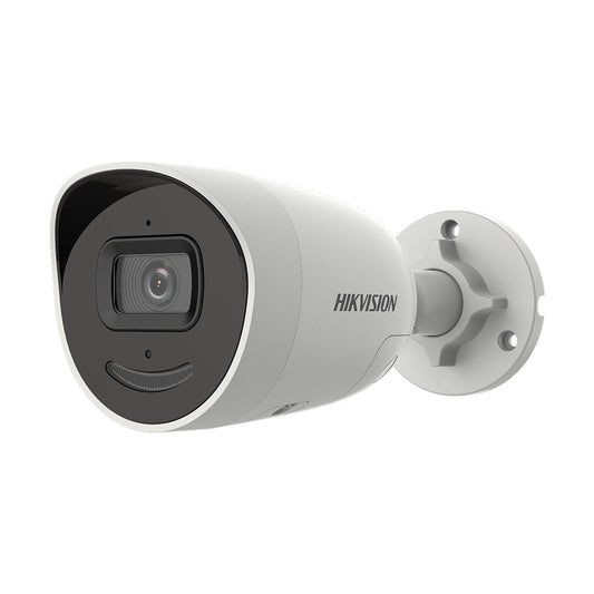 Hikvision, HIK-2CD2066G2-IU/SL, 6MP AcuSense Strobe Light and Audible Warning Fixed Turret Camera