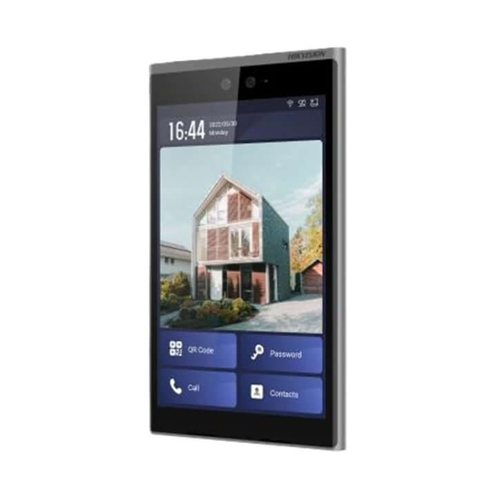 Hikvision DS-KD9633-WBE6 Face Recognition Door Station, 10.1-inch Touchscreen, 2MP Dual Camera, Android System | DS-KD9633-WBE6 | CCTVMASTERS.COM.AU