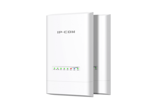 IP-COM 5GHz Outdoor CPE 12DBI Point to Point Auto-pairing 4 x Ethernet IP65 867MBPS up to 5km A Pair
