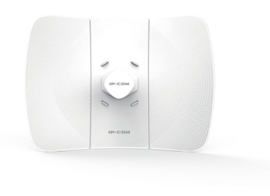 IP-COM 5GHz Outdoor CPE 23DBI Point to Point Auto-Pairing IP65 867Mbps upto 25km, white 24V